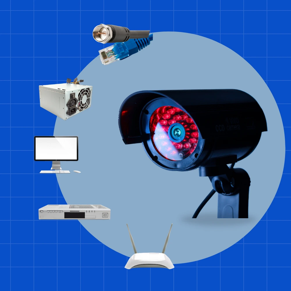cctv system components