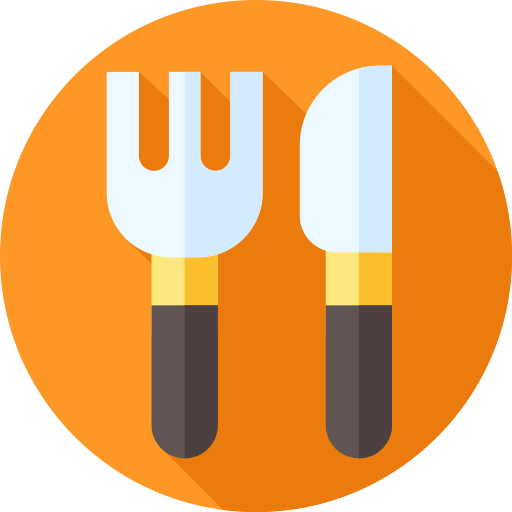 icon: cafes and F&B outlets