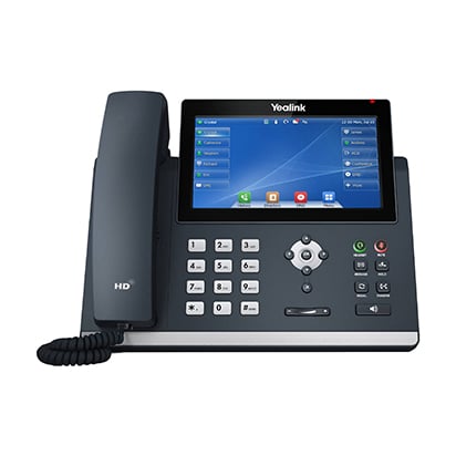 reception consoles and executive desk phones